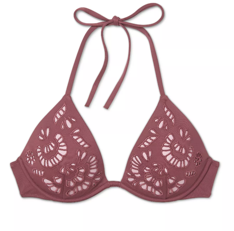 rose pink swimsuit